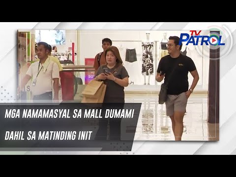 Mga namamasyal sa mall dumami dahil sa matinding init TV Patrol