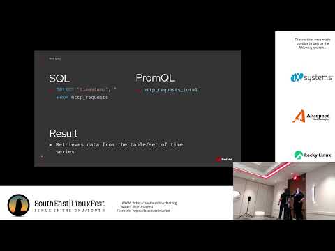 Kevin Howell and Lindsey Burnett - Taking SQL to the PromQL