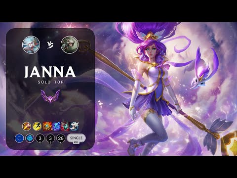Janna Top vs Camille - EUW Master Patch 13.9