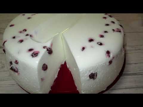 VOĆNA TORTA SA VIŠNJAMA BEZ PEČENJA