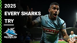 Every Cronulla-Sutherland Sharks Try from 2025 | NRL