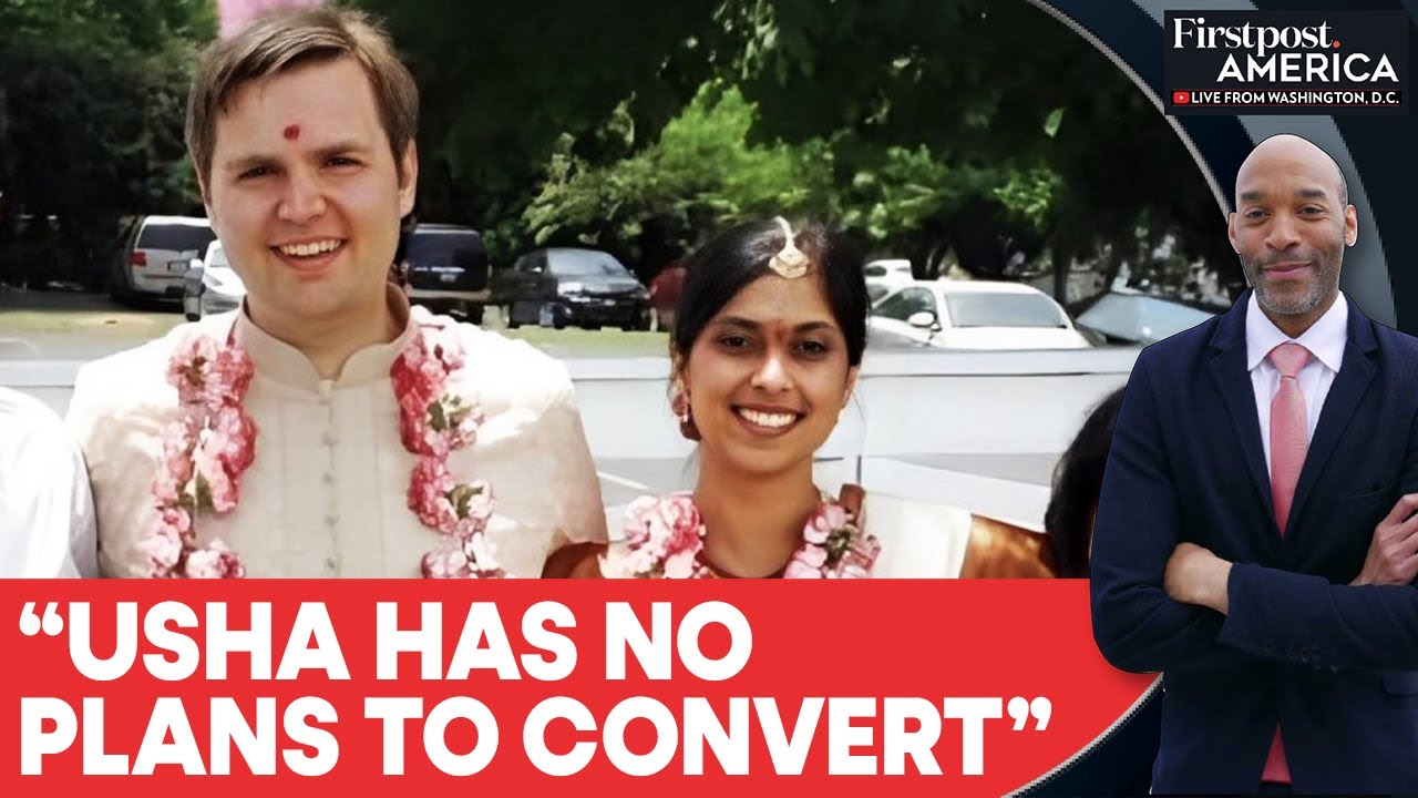 JD Vance Says He "Hopes" Hindu Wife Usha Converts to Christianity | Firstpost America