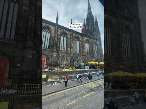 Edinburgh Scotland | The most Beautiful city in the world #shorts