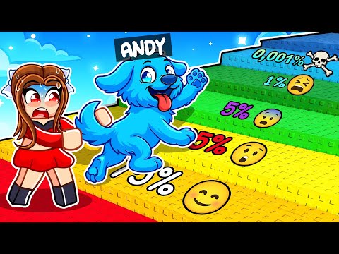 I Became A DOG In Every Step LOWERS Your Survival Chance! (Roblox) 