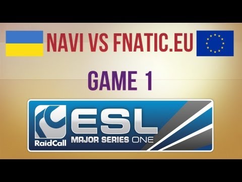 NaVi vs Fnatic.eu g.1 Winners Final Group A RaidCall EMS One Fall 2013