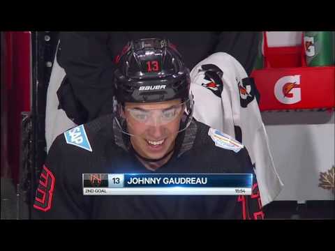 Video of world cup of hockey 2016. All goals. Europe vs North America.
