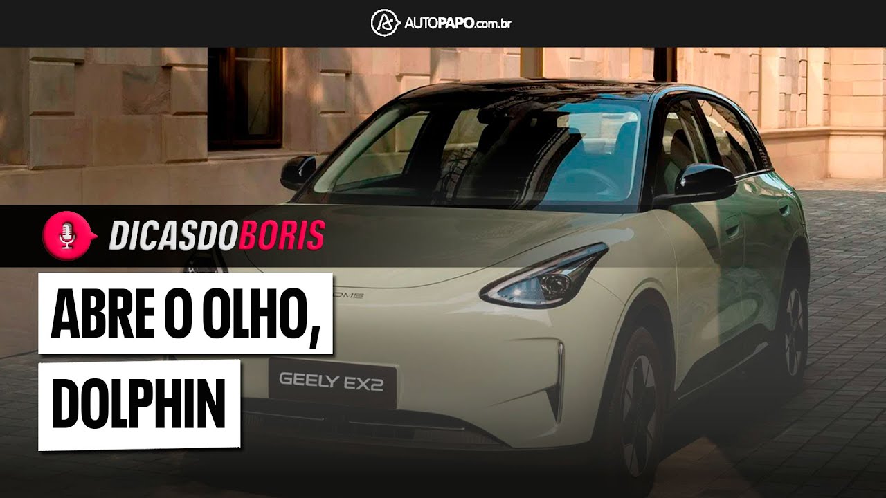 GEELY EX2: COMPACTO CHEGA PARA TIRAR O SONO DO DOLPHIN