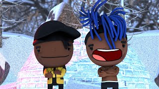 XXXTENTACION &amp; SKI Mask The Slump God - H2O Remix (Animated) (Prod. MaxoKoolin)