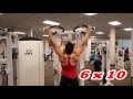 Natural Bodybuilder | Full Back Work Out | Alby Gonzalez