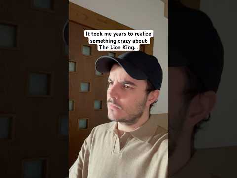 How did I miss this?! 😱😱😱 #lionking #disney #shorts