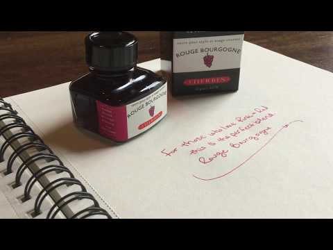 Rouge Bourgogne Fountain Pen Ink
