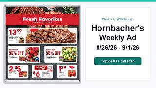 Hornbacher's Weekly Ad (8/26/26 - 9/1/26) Top Deals