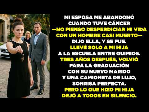 «No pienso desperdiciar mi juventud con un moribundo», dijo mi esposa y se fue. Pero mi hija...