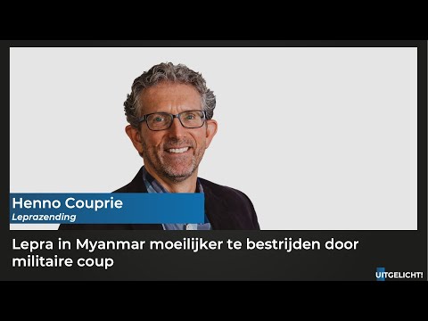Uitgelicht! 26 oktober 2022 - Henno Couprie (Leprazending) over leprabestrijding in Myanmar