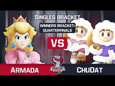 Armada vs ChuDat - Melee Singles: Upper Bracket - Smash Summit Spring 2017