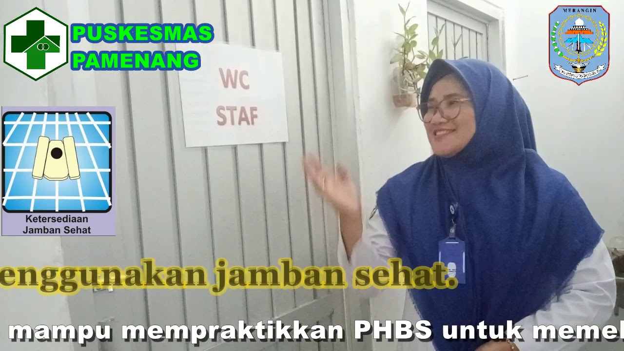 vidio PHBS Rumah Tangga Bersama Puskesmas Pamenang
