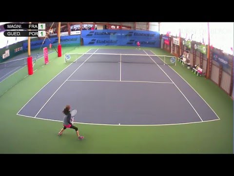 MAGNIEZ (FRA) vs GUEDES (POR) - Open Super 12 Auray Tennis