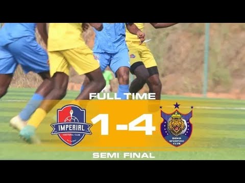 Imperial Fc vs Dino Sc Exclusive Highlights Cup Game Semifinal 2025/26