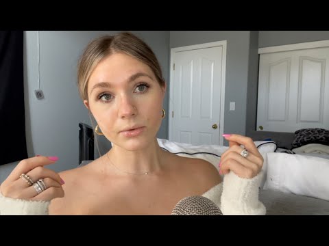 ASMR| ☁️Spontaneous Counting With Hand Movements (Clicky Whisper)☁️