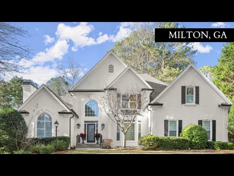 LOOK- STUNNING HOME FOR SALE IN MILTON, GEORGIA - 4 Bedrooms - 3.5 Bathrooms