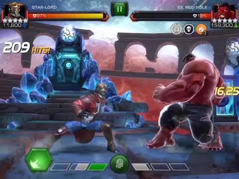 Rank 5 Starlord Red Hulk