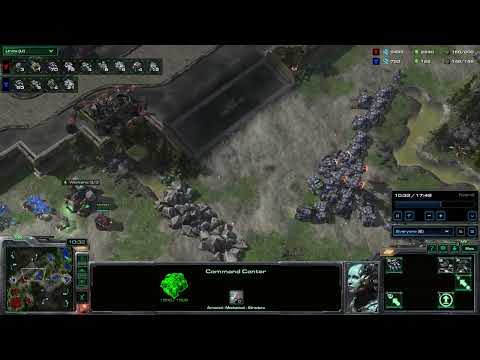 SC2 1V1 insane AI Terran MECH DEPOT LE (1 Terran V 1 insane Terran)