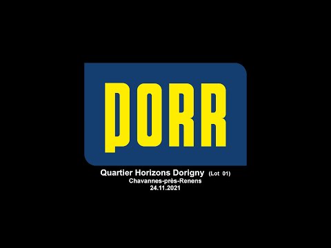 PORR Suisse SA  -  Quartier Horizons Dorigny (Lot 01)  à  Chavannes-près-Renens
