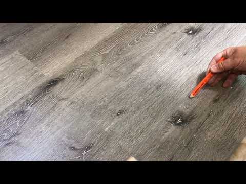 Rigid core luxury vinyl plank flooring: installation