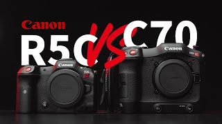 【一婶】還在糾結嗎?佳能Canon R5C VS C70 體驗對比