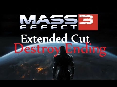 Mass Effect 3 Extended Cut | Destroy Ending