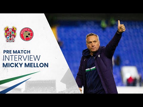 Pre Match | Micky Mellon (Walsall)
