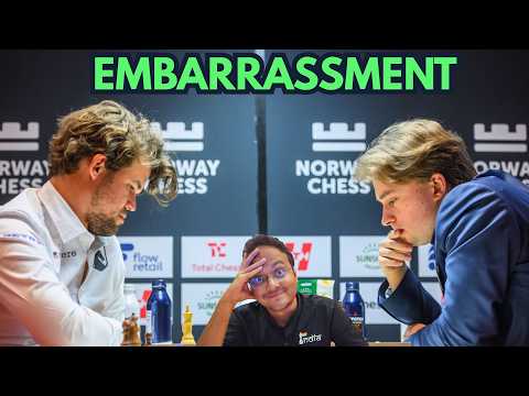 Why was Magnus Carlsen embarrassed after this game? | Carlsen vs Keymer