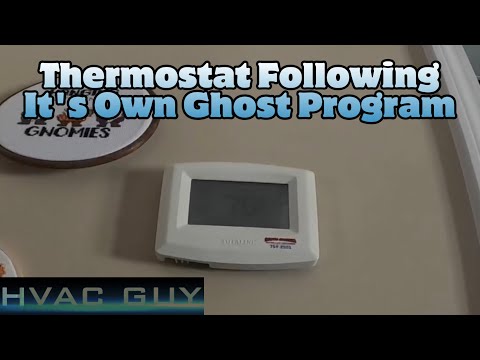 Haunted Thermostat Continues To Go Back to 77 Degrees, Even After Reprogramming!