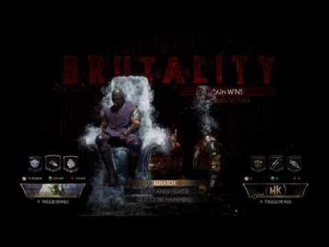 Mortal kombat 11 rain brutality tutorial: fountain of life