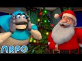ARPO The Robot Santa Panic Arpo Saves CHRISTMAS Funny Cartoons For Kids Arpo And Daniel