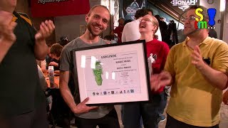 Bericht: Magic Maze Beeple-Award Übergabe