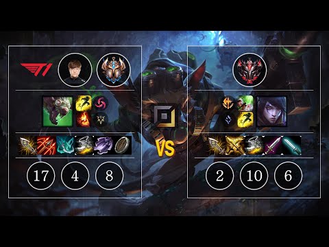 T1 Teddy Twitch vs Aphelios Bot - KR Patch 10.12