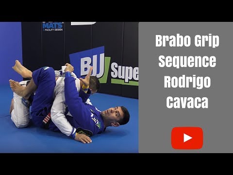 Rodrigo Cavaca: Brabo Grip Sequence From Closed Guard