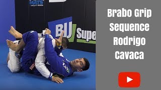 Rodrigo Cavaca: Brabo Grip Sequence From Closed Guard