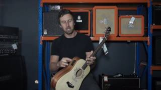 Video thumbnail for TAYLOR SWIFT BABY TAYLOR-E TS-BTE - QUICK REVIEW by Haworth Guitars