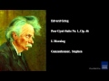 Edvard Grieg, Peer Gynt-Suite Nr. 1, Op. 46, I ...