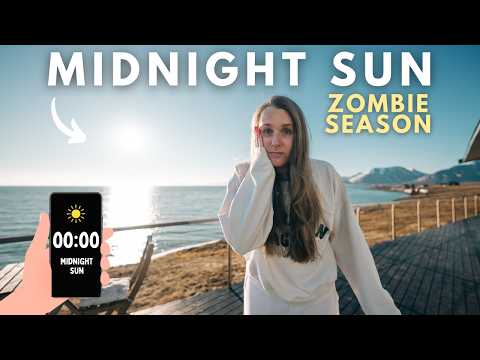 IT’S HERE ︱ A day in the life during MIDNIGHT SUN season on Svalbard