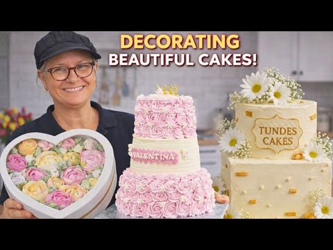 FREE COURSE‼️ Step-by-step tutorial for personalized cakes and fluffy Zefir cake! No complications!