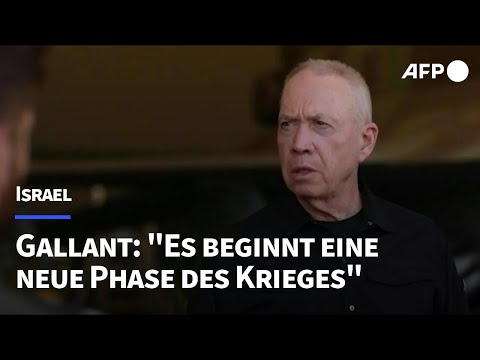 Joav Gallant: "Der Schwerpunkt des Krieges verlagert sich nach Norden" | AFP