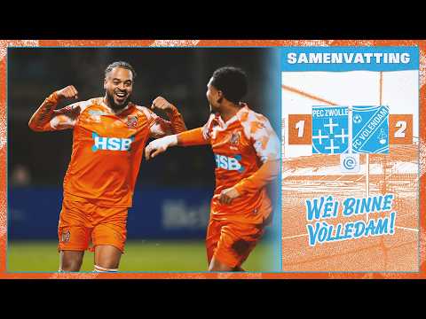 🤩 KUWAAAAAAAAAAS | Summary PEC Zwolle - FC Volendam: 1 - 2 (2025-2026)
