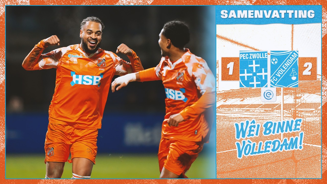 PEC Zwolle vs Volendam Highlights
