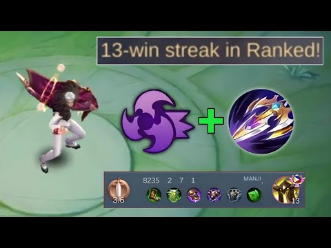 WIN STREAK USING THIS ASSASSIN EMBLEM & ITEM BUILD! | YU ZHONG TOP GLOBAL