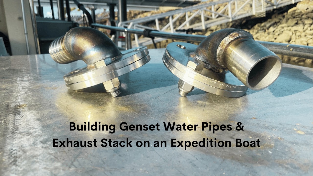 Building our Genset Water Pipes & Exhaust Stack! - Project Brupeg Ep.364
