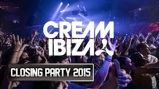 Cream Closing Party  Amnesia Ibiza 2015