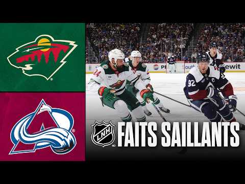 Wild vs Avalanche | 26/02/26 | Faits saillants